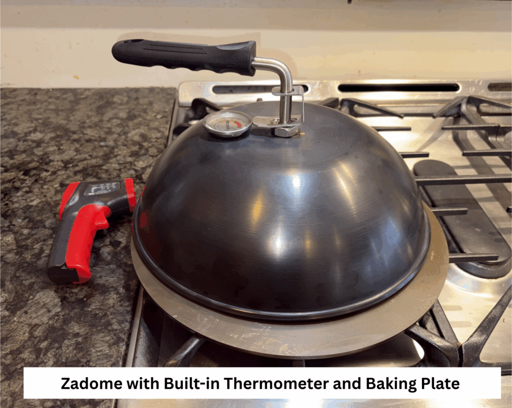 ZaDome pizza oven and baking plate